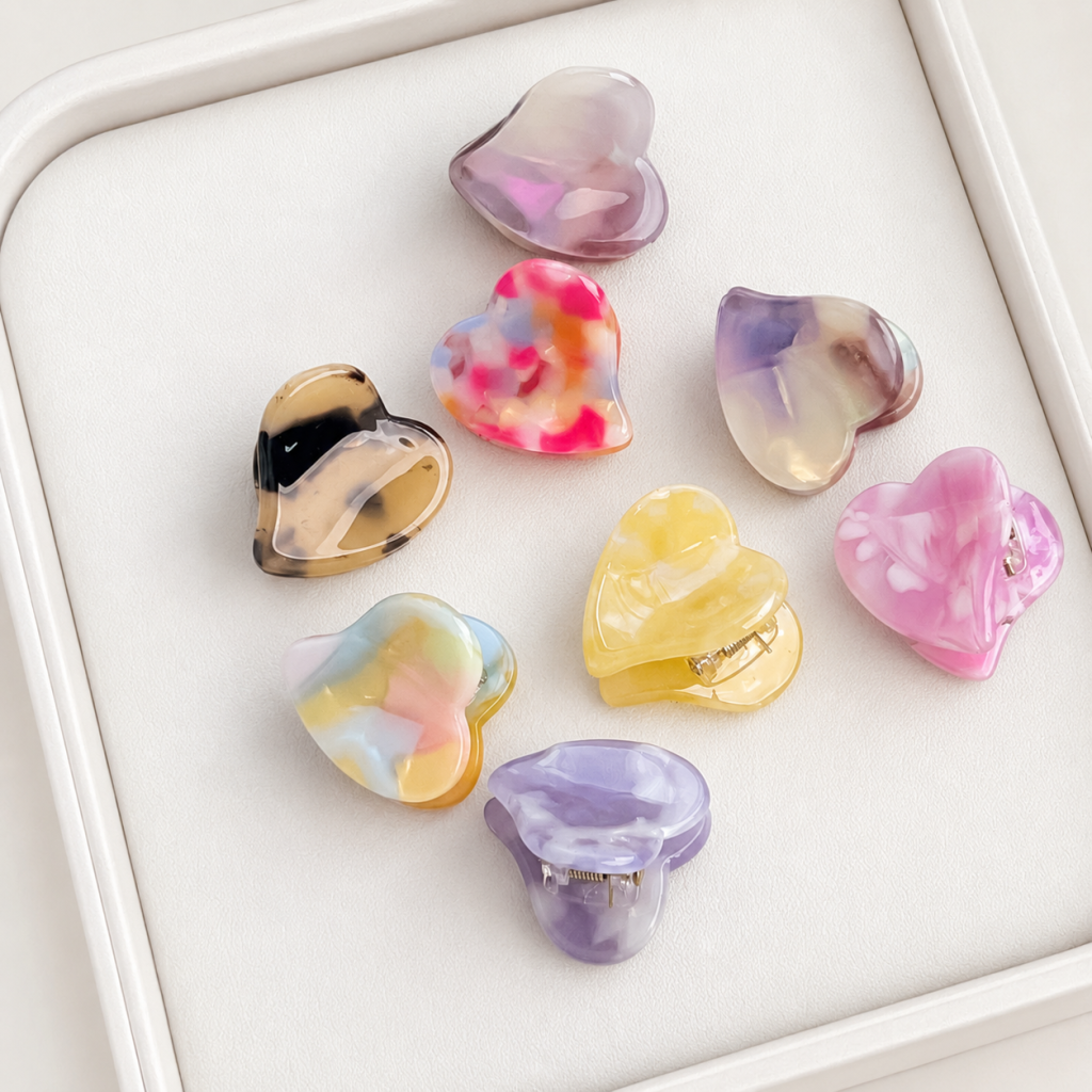 3cm-heart-acetate-mini-hair-clips