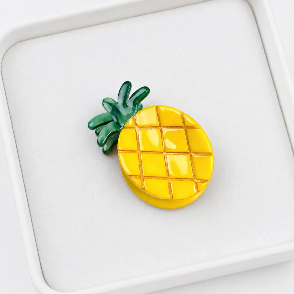 3cm-pineapple-acetate-mini-hair-claw