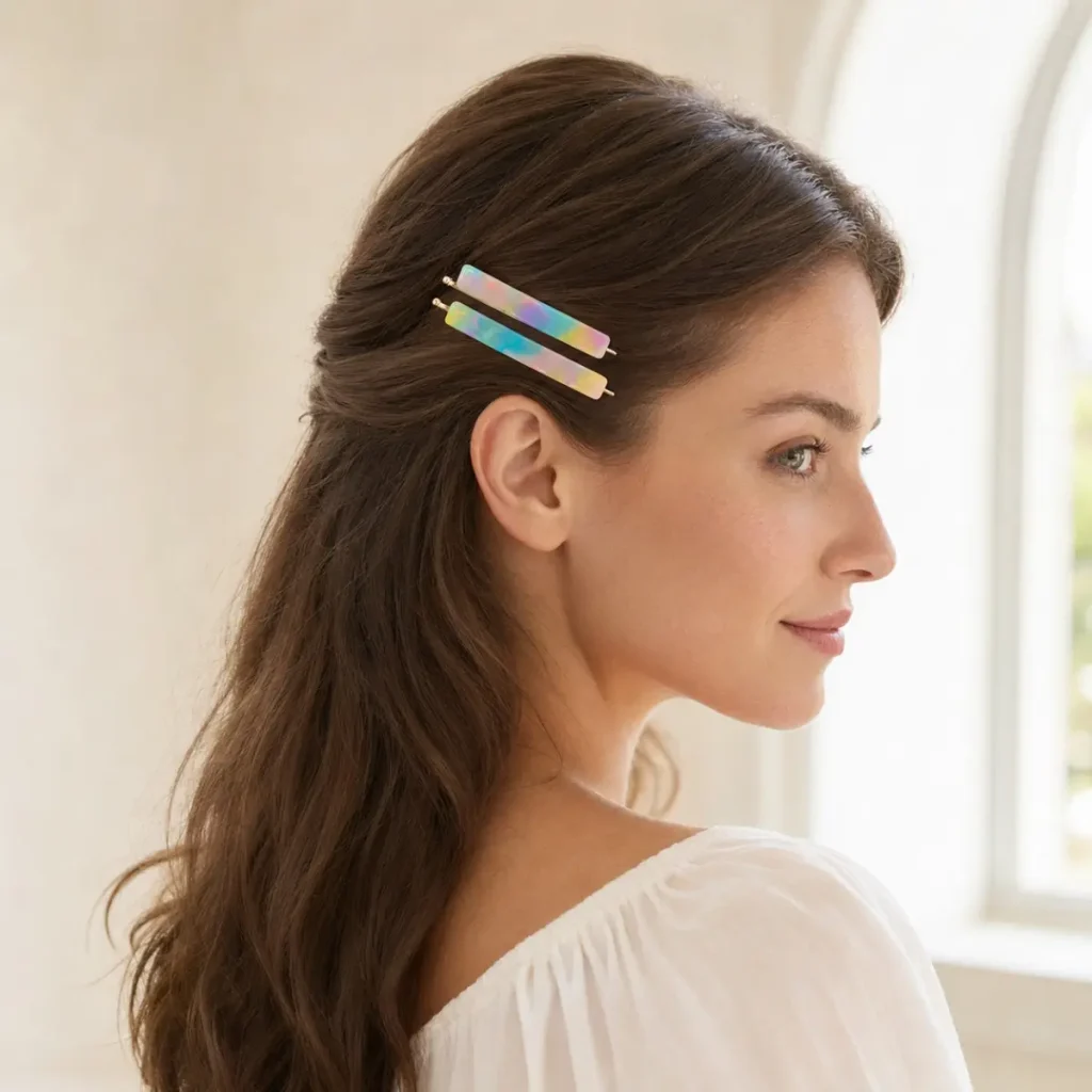 7cm-cellulose-acetate-hair-pin-model-wearing