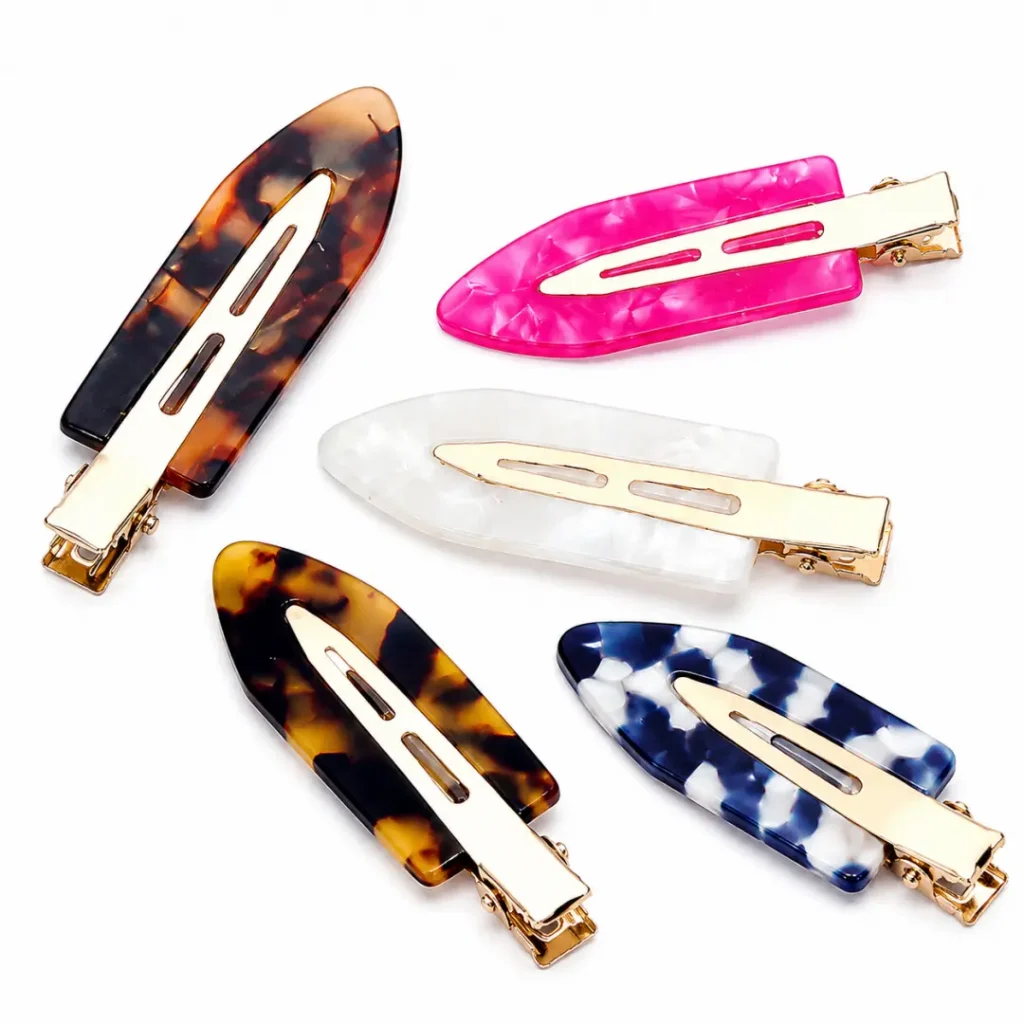 Acetate No Crease Hair Clip