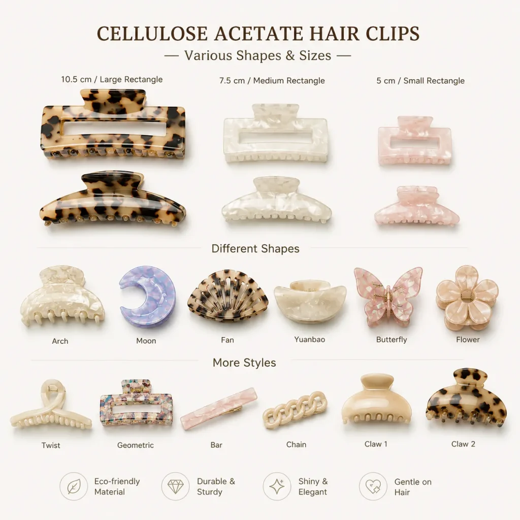 Why Choose Cellulose Acetate Hair Accessories