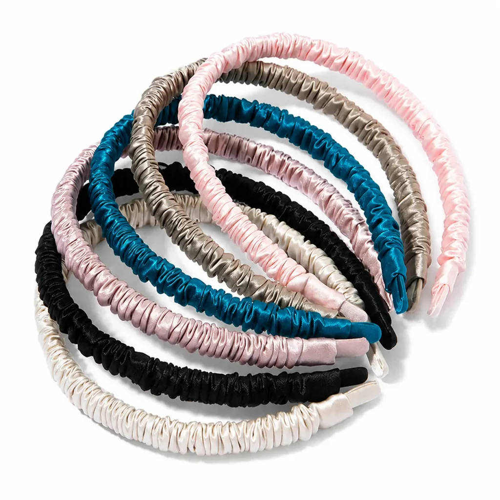 19MM Mulberry Silk Headband Color Collection