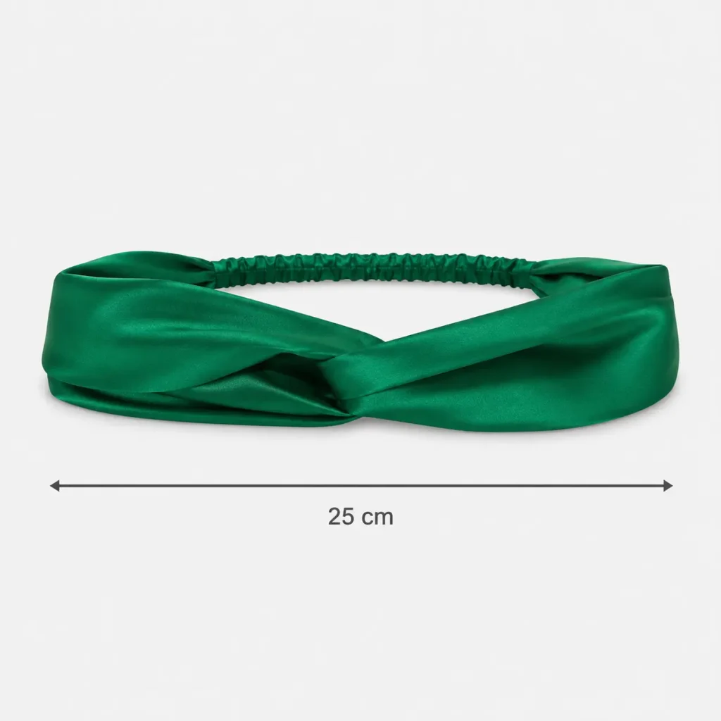 19MM Mulberry Silk Twist Headband 25CM Size